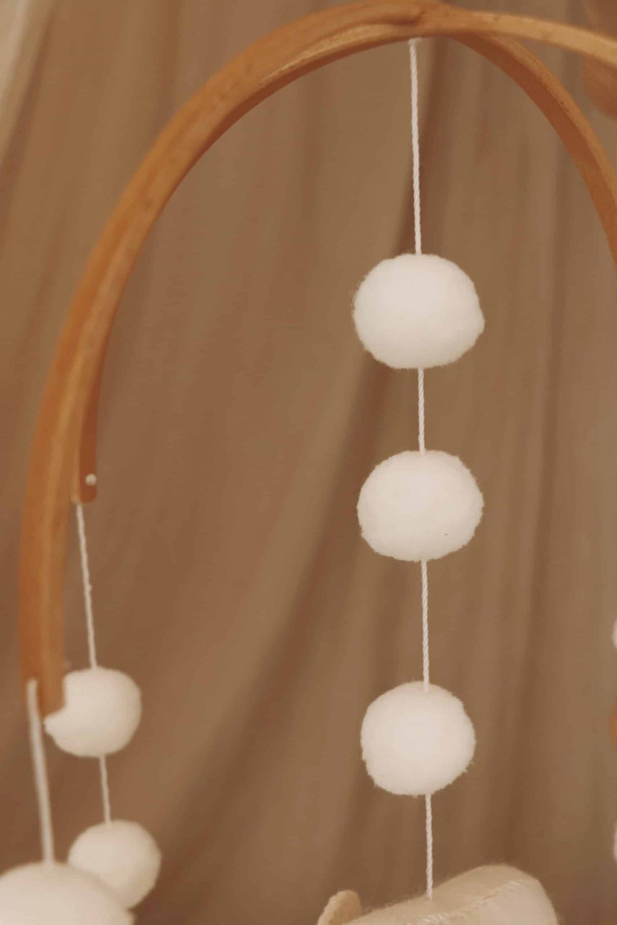 Handmade Elephants baby mobile