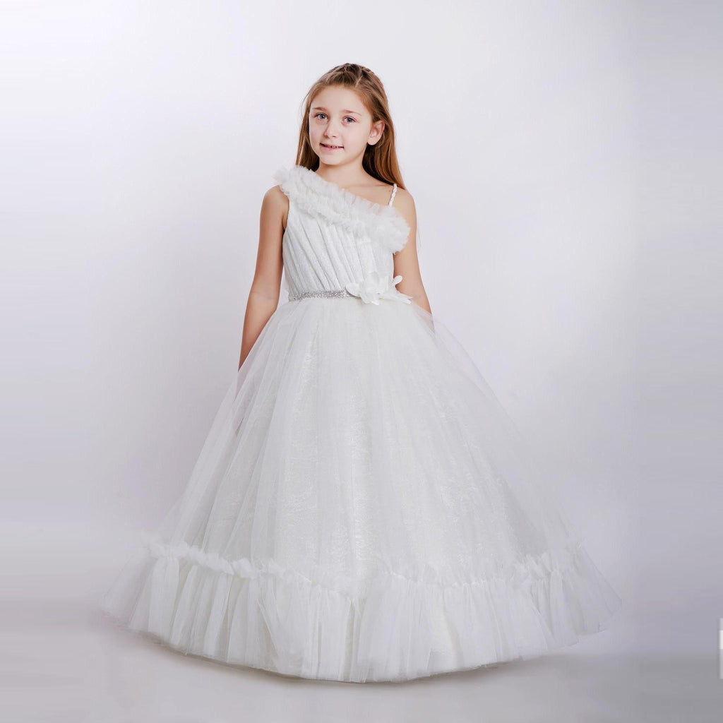 Cascade Gown Girls Formal Dress – product image 6