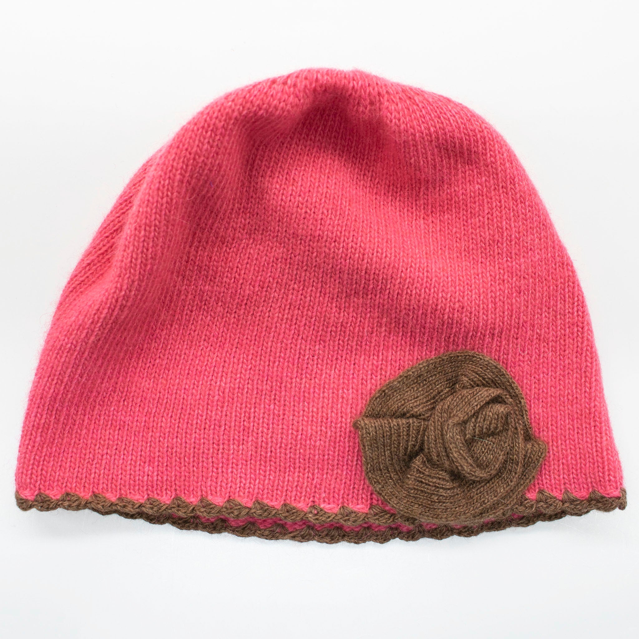 KIDS HAT WITH CONTRAST FLOWER – product image 4