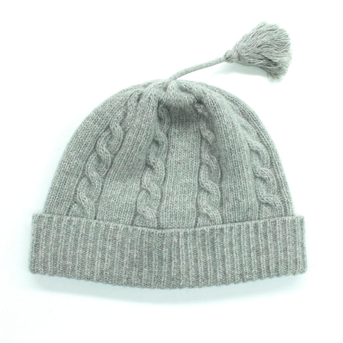 BABY CASHMERE CABLE HAT STITCH – product image 1