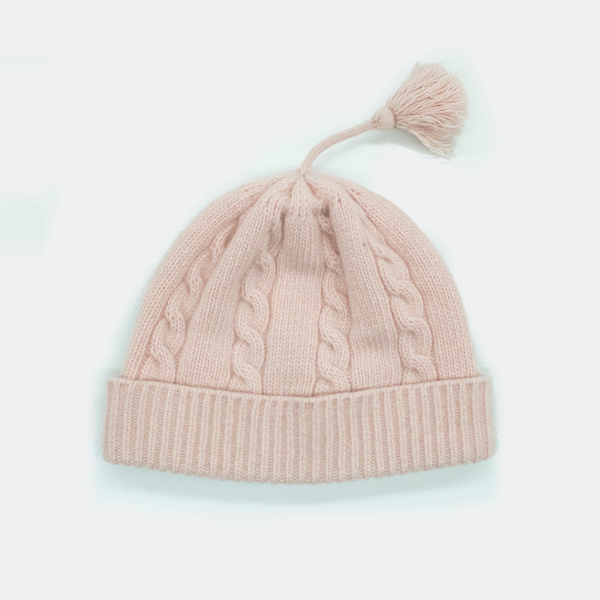 BABY CASHMERE CABLE HAT STITCH – product image 3