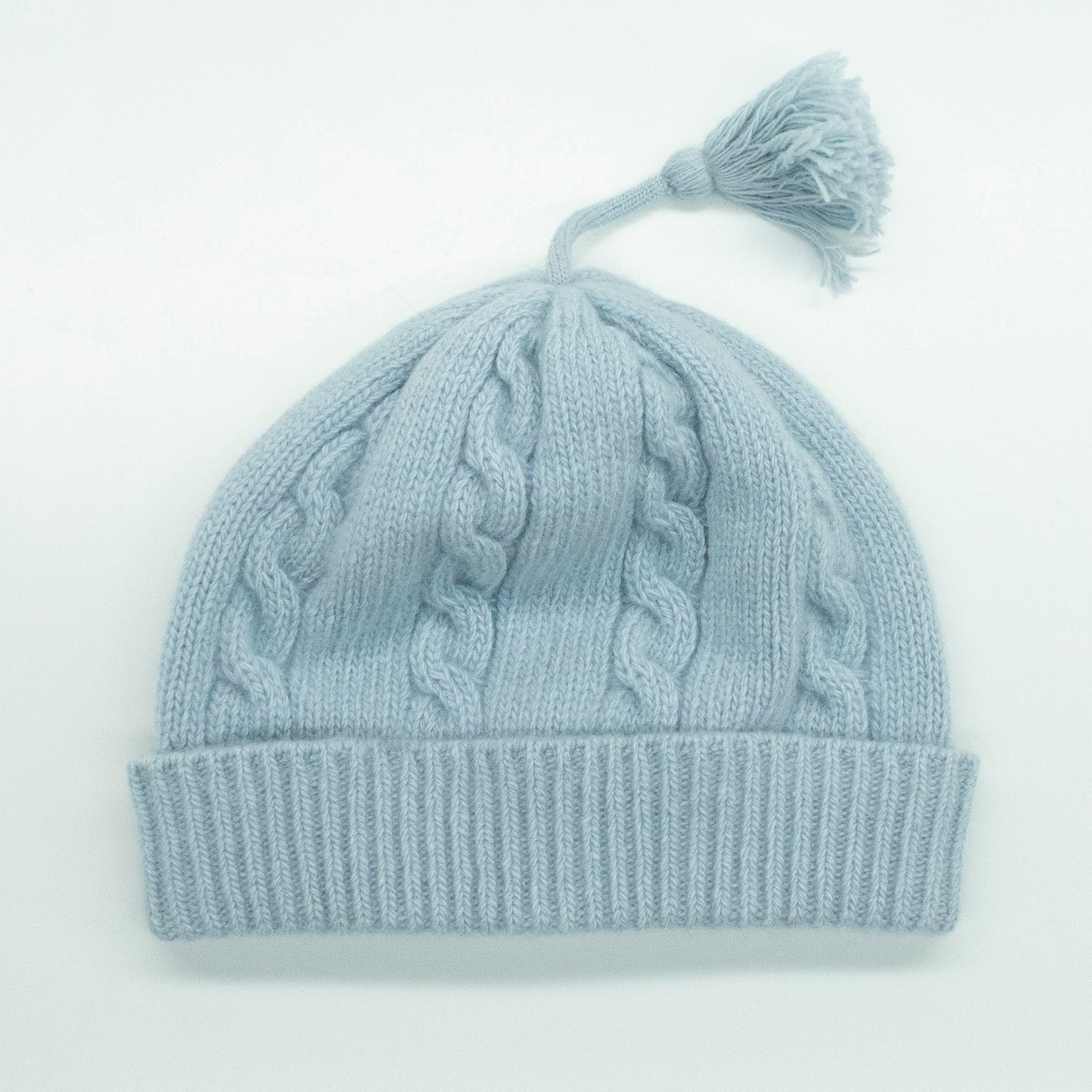 BABY CASHMERE CABLE HAT STITCH – product image 5