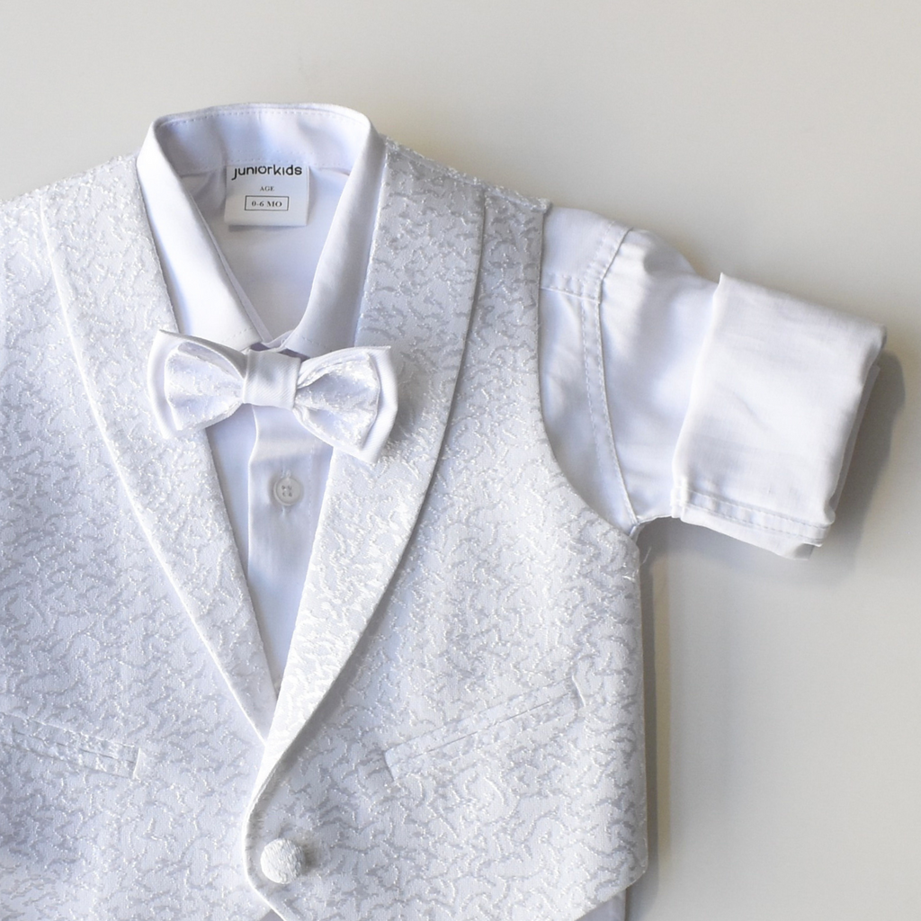 Archie's Penguin Tail Vest Set – product image 4