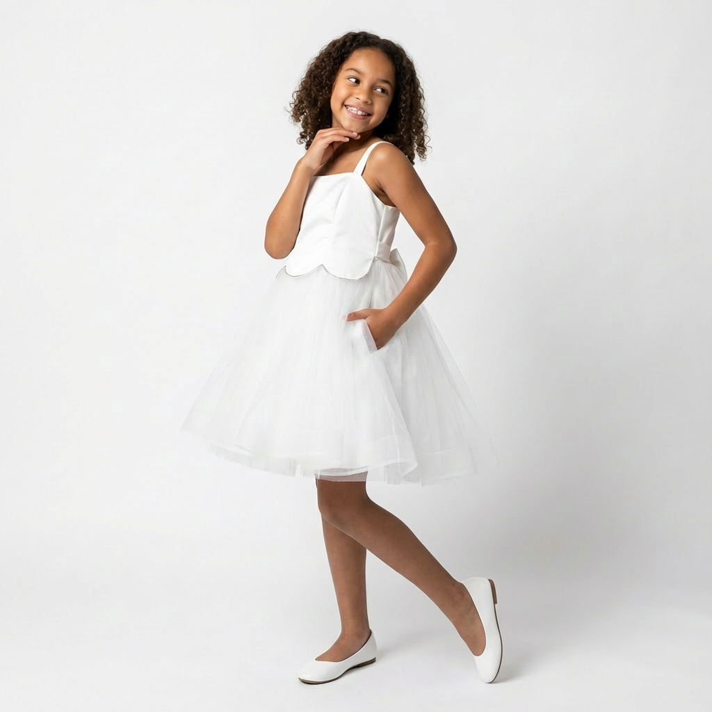Snowdrop Girls Formal Dress – product image 5