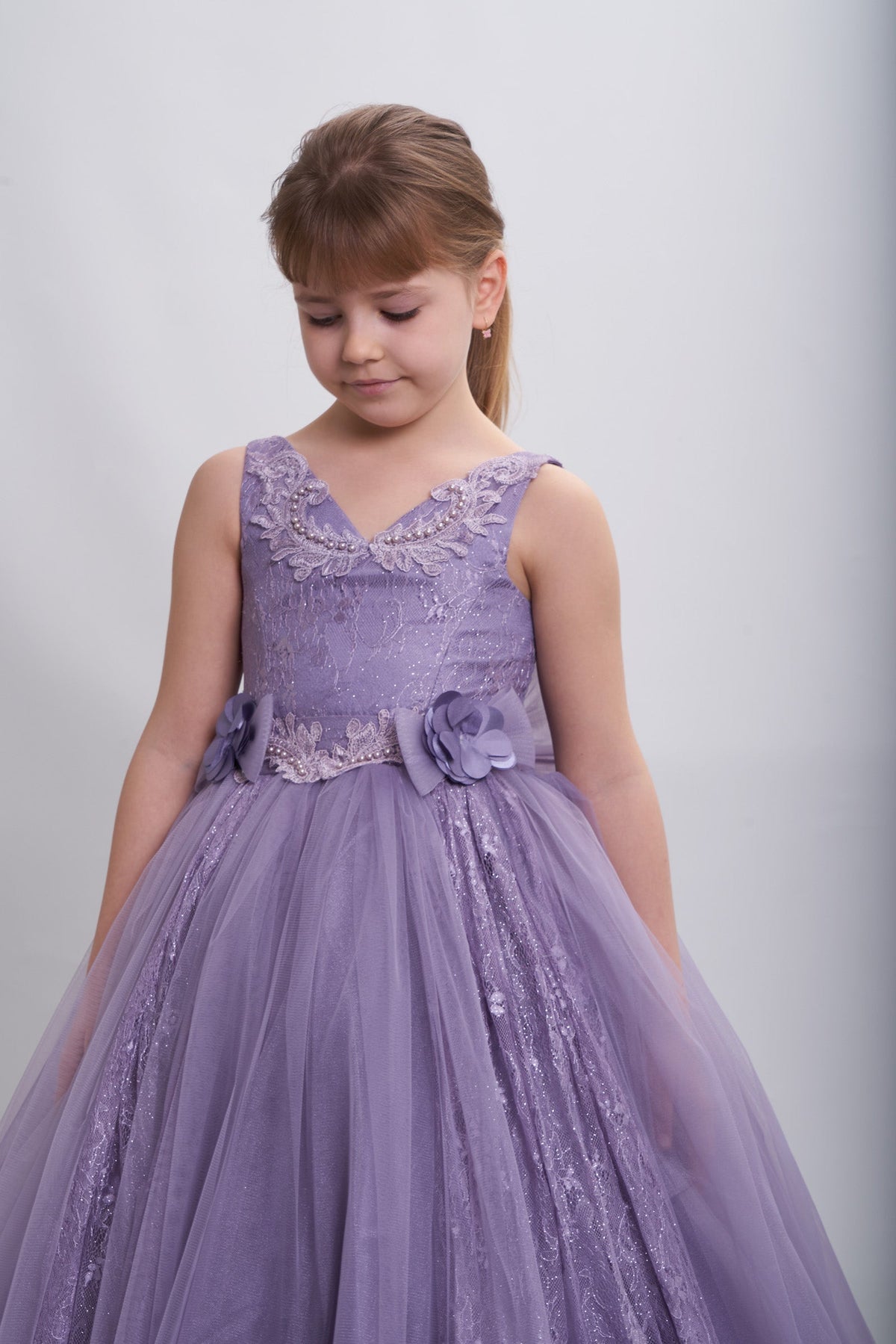 The Adorable Princess Girls Formal Dress
