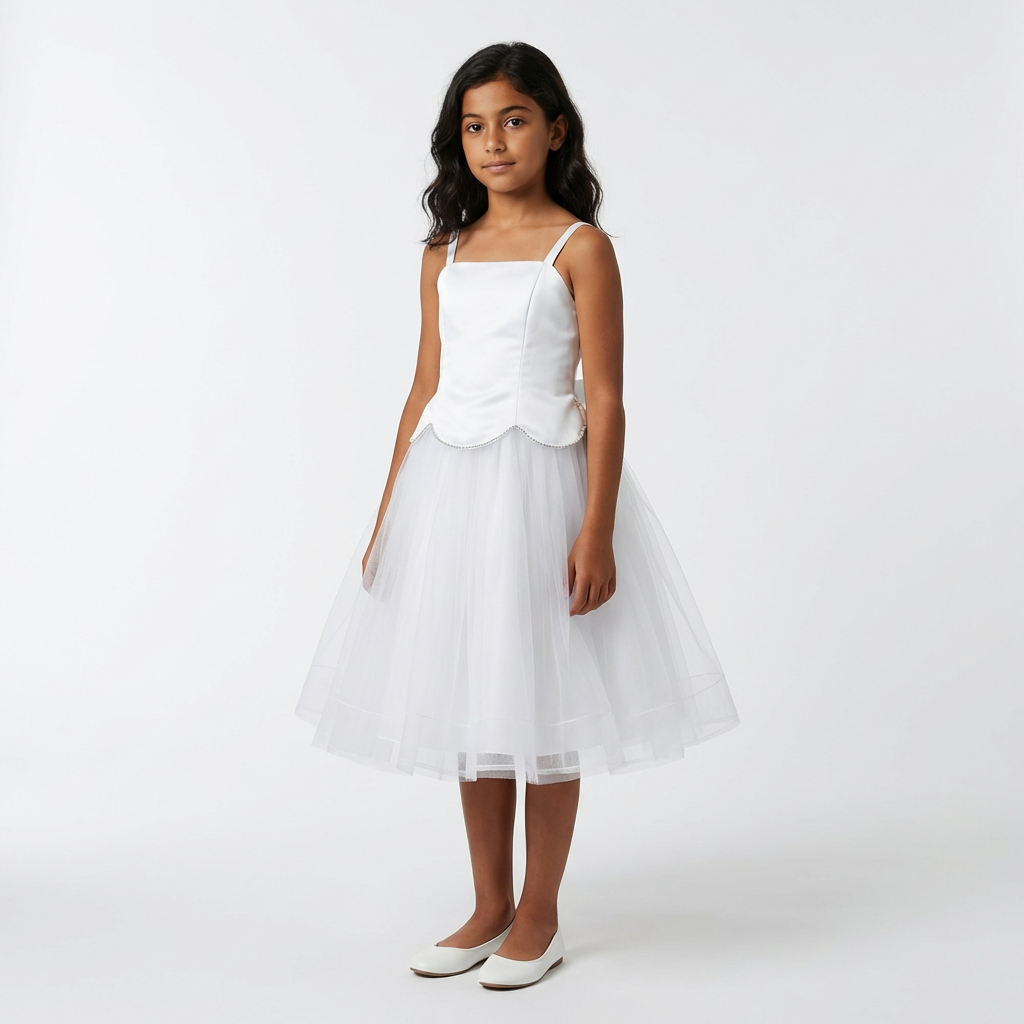 Snowdrop Girls Formal Dress – product image 2