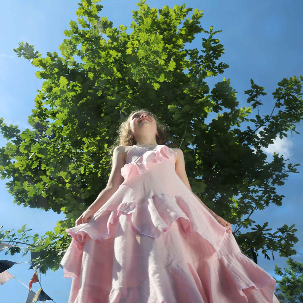 Light Pink Flower Girls Dress – product image 1
