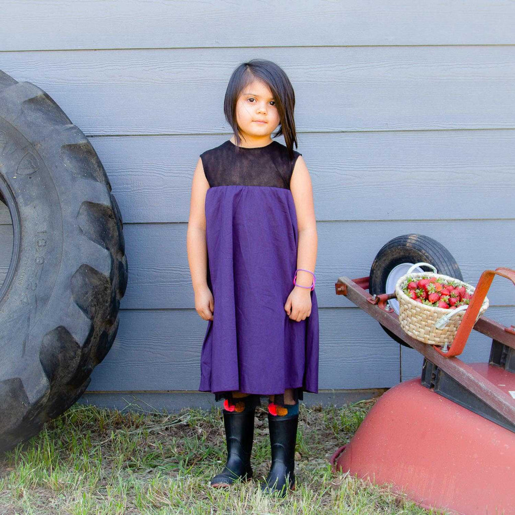 Purple Dress for Girls – product image 1