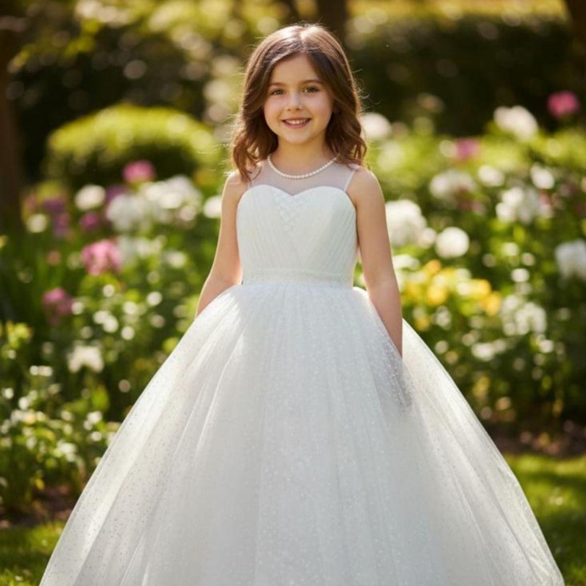 Hope Girls Communion Dress – product image 4